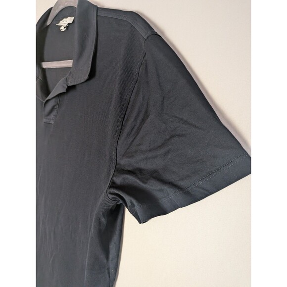 Reiss Polo Shirt Size XL Black Made of Egyptian Cotton Stefan - Picture 6 of 15